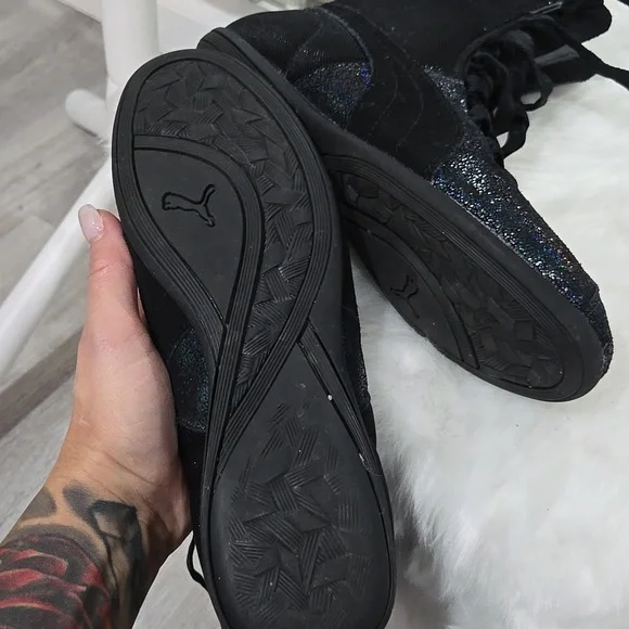 Puma Black Shoes boxing wrestling - Picture 3 of 5